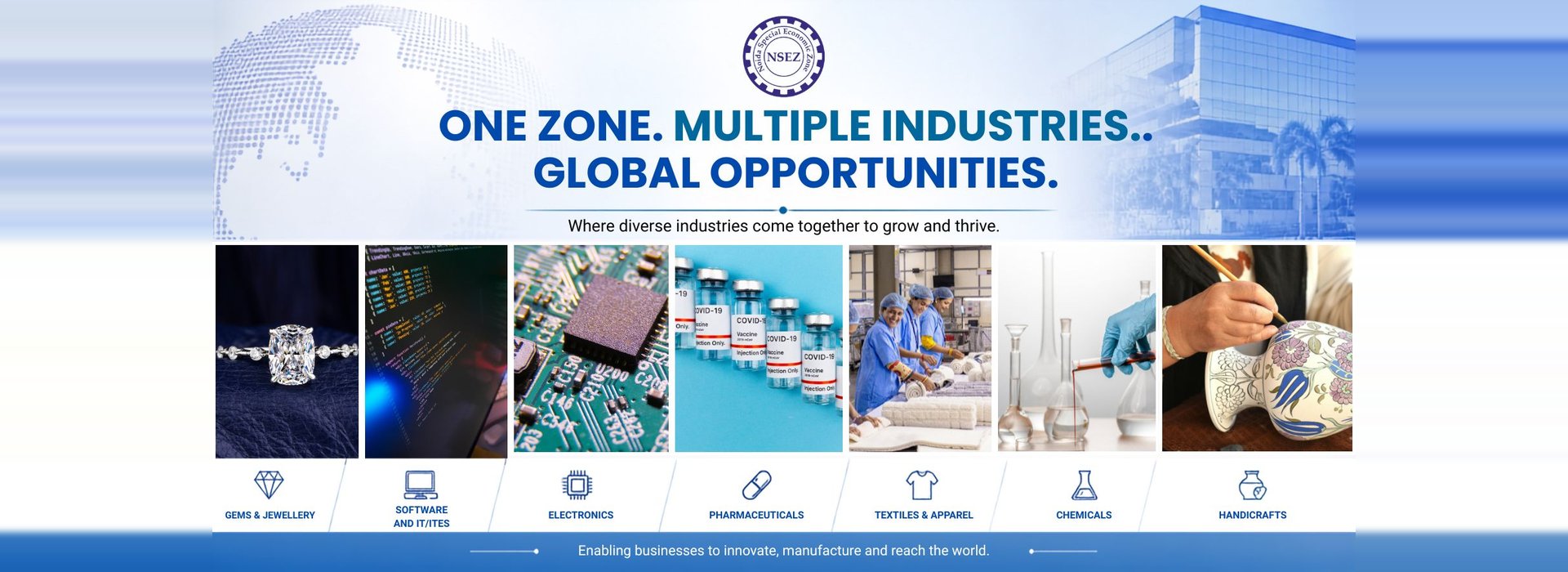 NSEZ — one zone, multiple industries, global opportunities